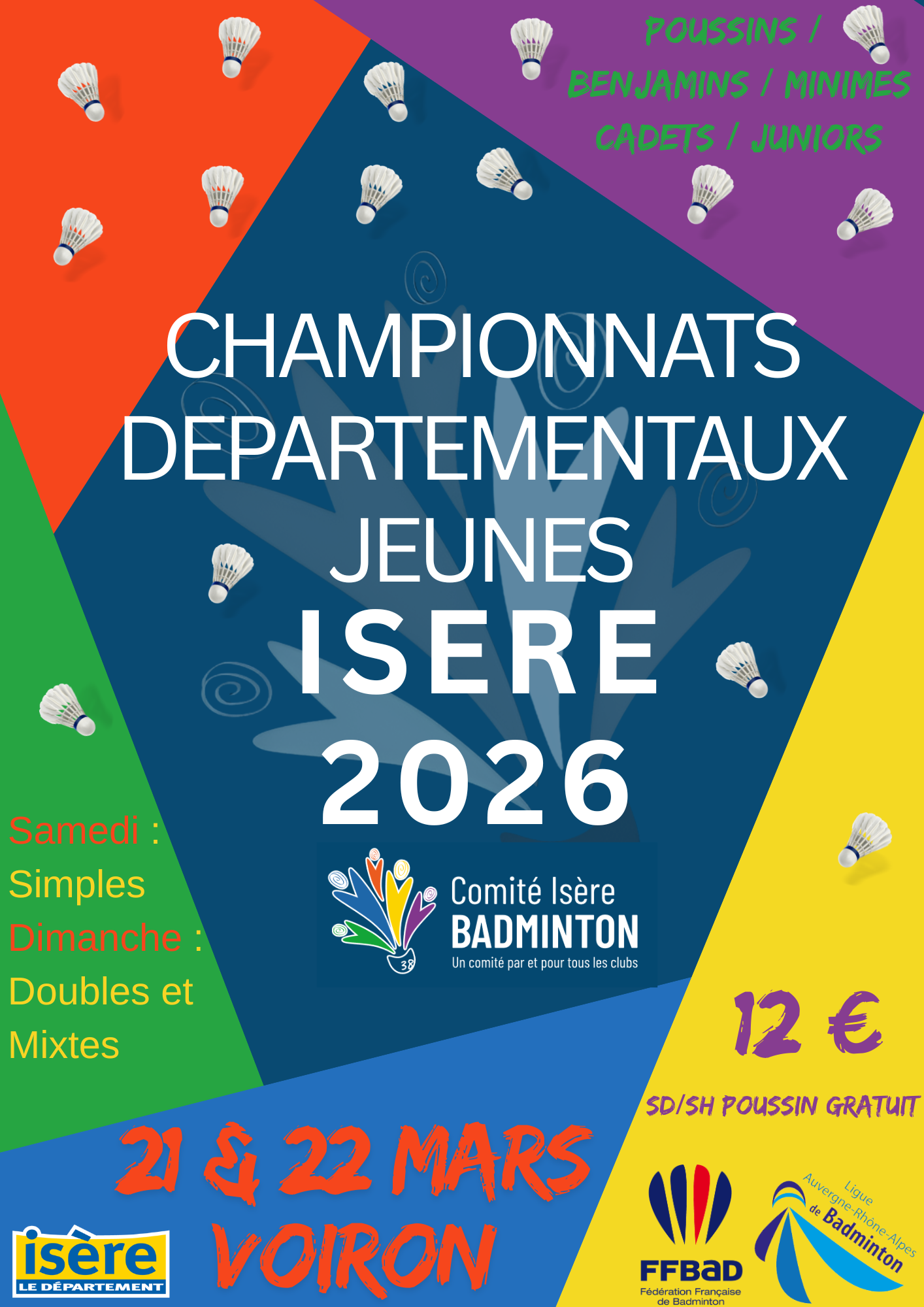 Championnat Départemental 38 - CDJ 2026